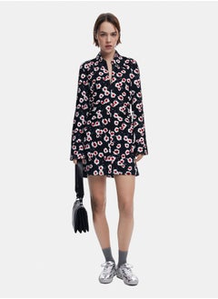 DESIGUAL Short floral shirt dress  - Image 1