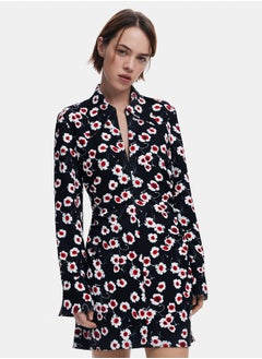 DESIGUAL Short floral shirt dress  - Image 2