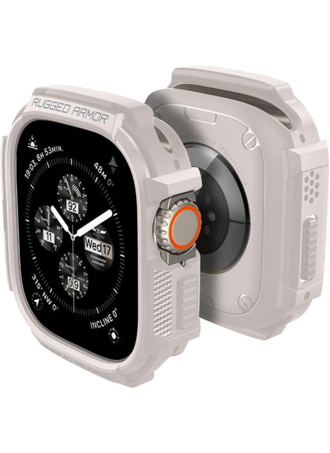 Rugged Armor for Apple Watch Ultra 2 Case / Apple Watch Ultra 49mm Case Cover - Dune Beige