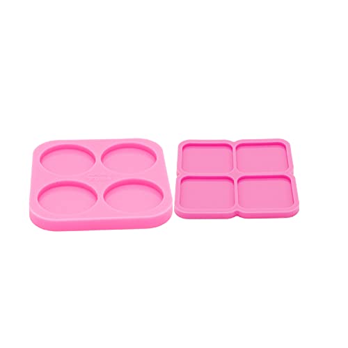AMZTOART Super Glossy Resin Mold Phone Grip Epoxy Molds, Silicone Molds for Badge Reel DIY Telephone Stands Design (YMDY0533+DY1128) - Image 5