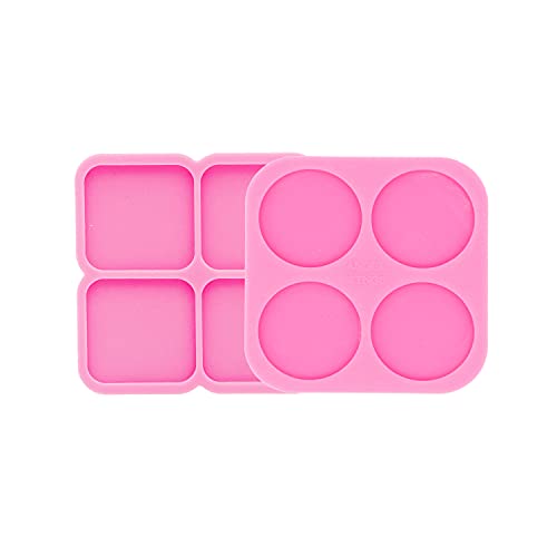 AMZTOART Super Glossy Resin Mold Phone Grip Epoxy Molds, Silicone Molds for Badge Reel DIY Telephone Stands Design (YMDY0533+DY1128) - Image 3