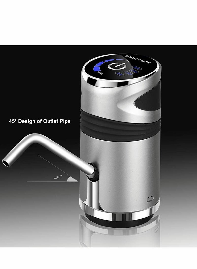 USB Rechargeable Automatic Water Pump Dispenser for 5 Gallon Bottles Ideal for Home Office and Kitchen Use - Image 2