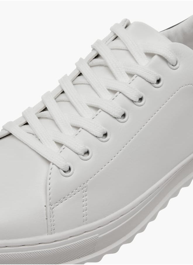 LBL by Shoexpress Men Solid Lace-Up Sneakers  - Image 4