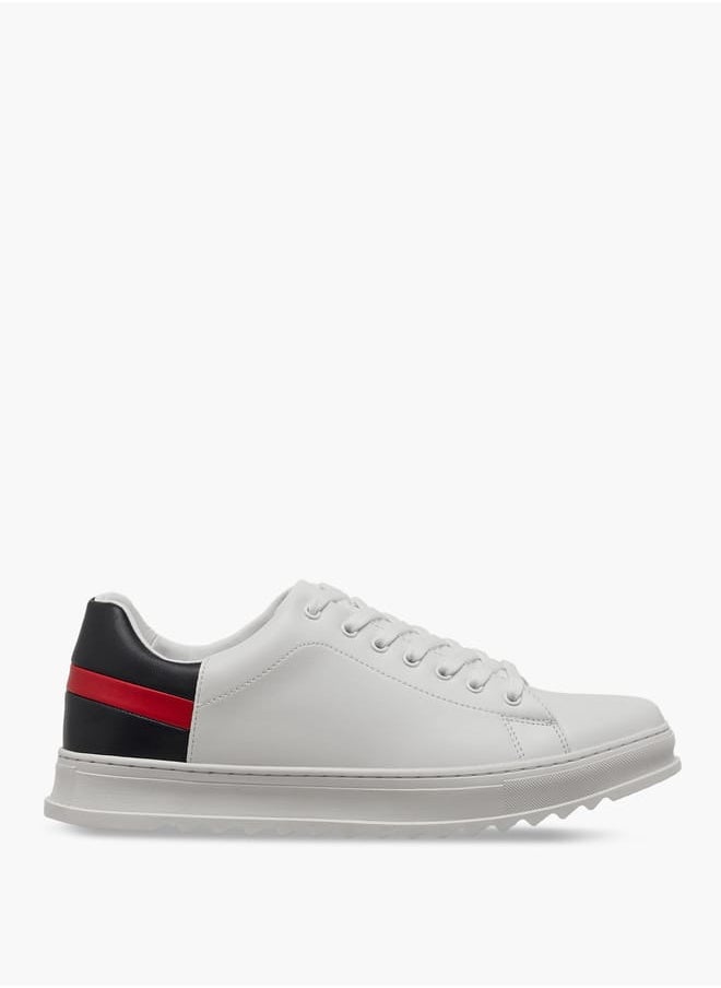 LBL by Shoexpress Men Solid Lace-Up Sneakers  - Image 3