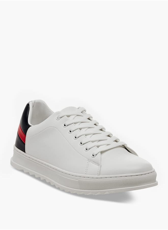 LBL by Shoexpress Men Solid Lace-Up Sneakers  - Image 2