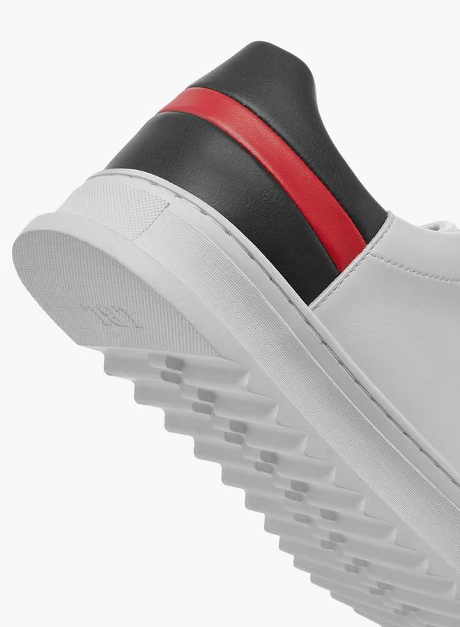 LBL by Shoexpress WHITE Men Solid Lace-Up Sneakers for Men | Best Price UAE