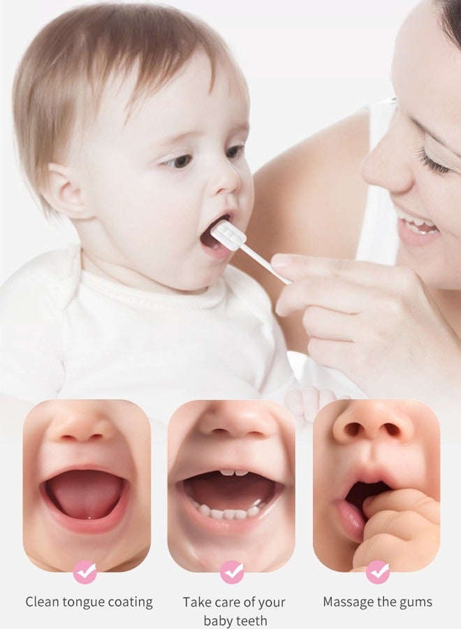 Sharpdo 30PCS Baby Tongue Cleaner, Newborn Oral Cleaner, Infant Toothbrush, Mouth Cleaner for 0-2 Years Baby - Image 3