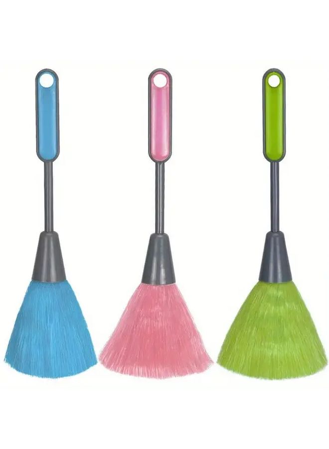 Fluffy Microfiber Dusters For Delicate Surfaces Blue Laptop Keyboards Computer Screens Home Cleaning - Image 1