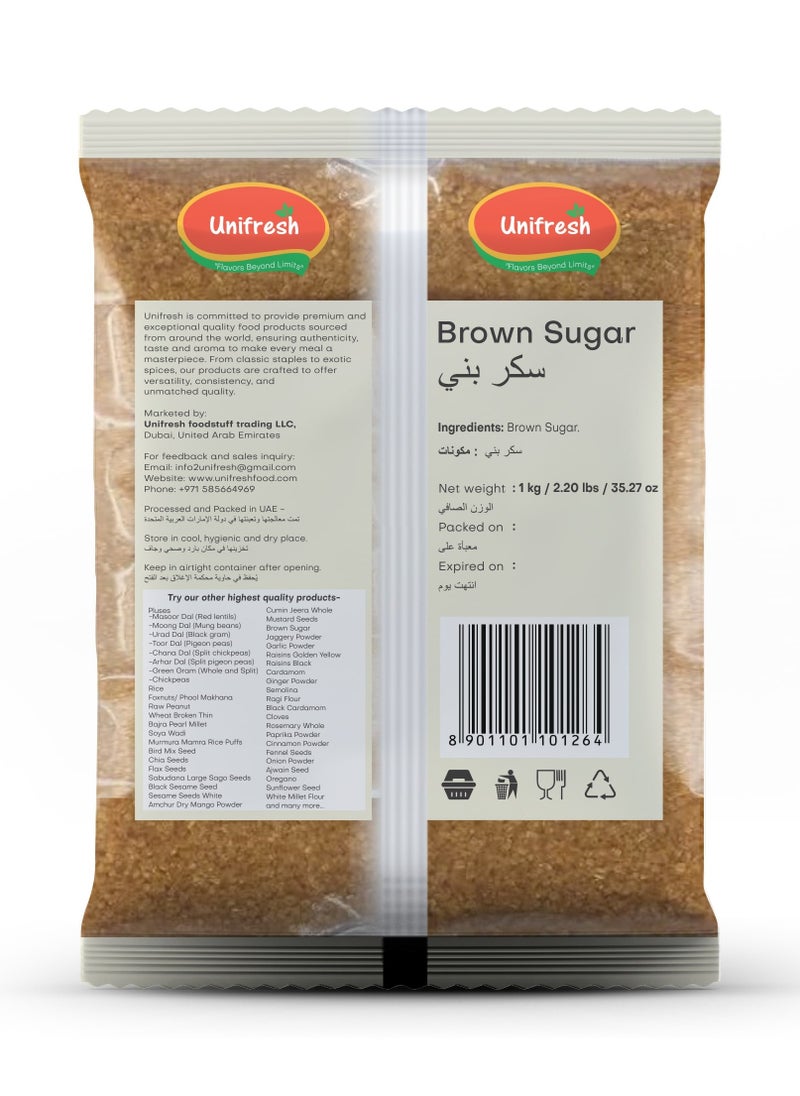 Unifresh - Brown Sugar 1kg - Image 1