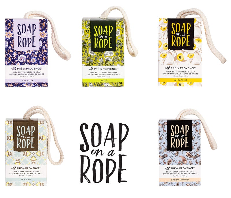 Pre de Provence Soap On a Rope, Sage, 200 Gram - Image 5
