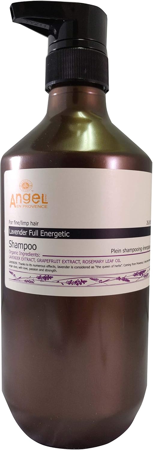 Angel En Provence Lavender Full Energetic Shampoo For Fine or Limp Hair 800ml
