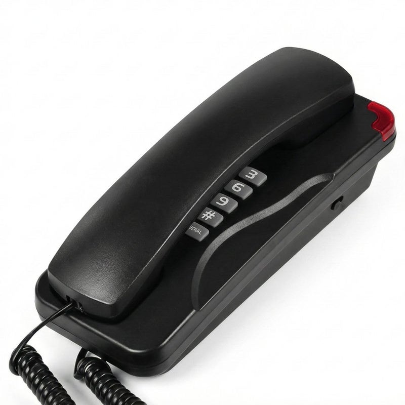 El-Adel.Tech 116BE Corded Landline Phone – Reliable Home & Office Telephone with Clear Sound, Easy Dialing, and Durable Design (Black) - Image 3