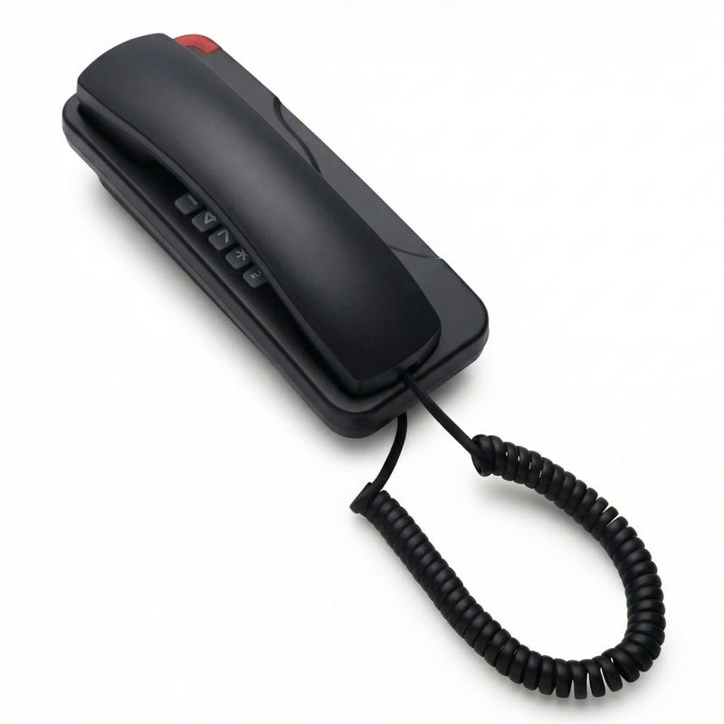 El-Adel.Tech 116BE Corded Landline Phone – Reliable Home & Office Telephone with Clear Sound, Easy Dialing, and Durable Design (Black) - Image 1