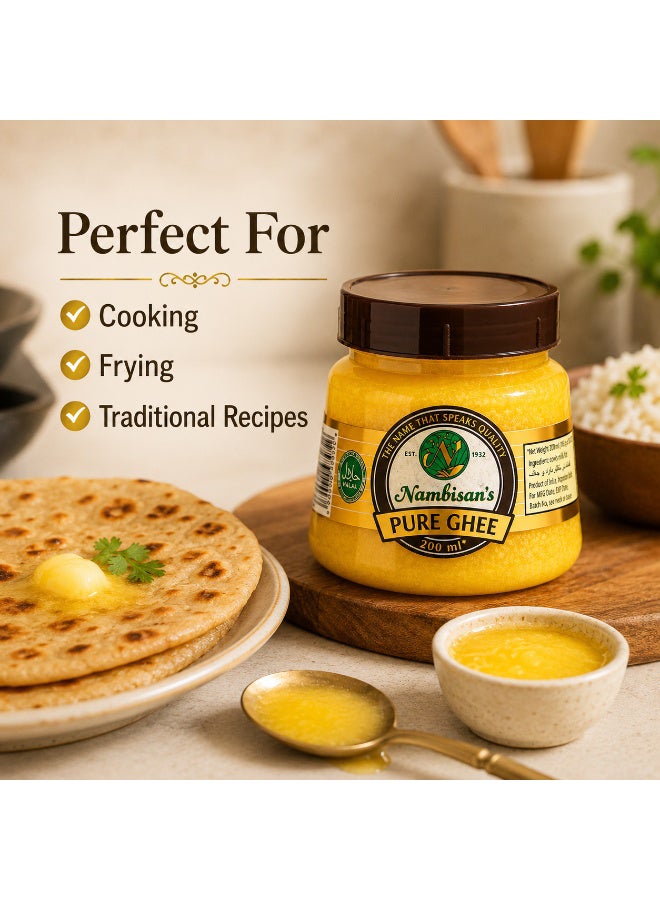 Nambisan's Pure Ghee 200 Ml - Image 5