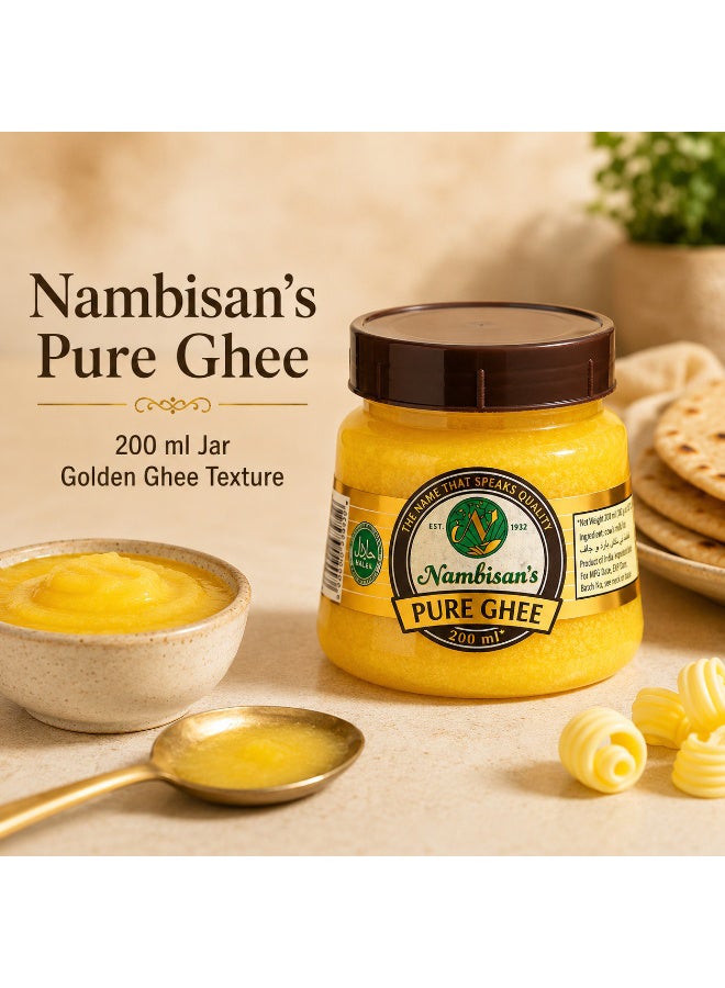 Nambisan's Pure Ghee 200 Ml - Image 4