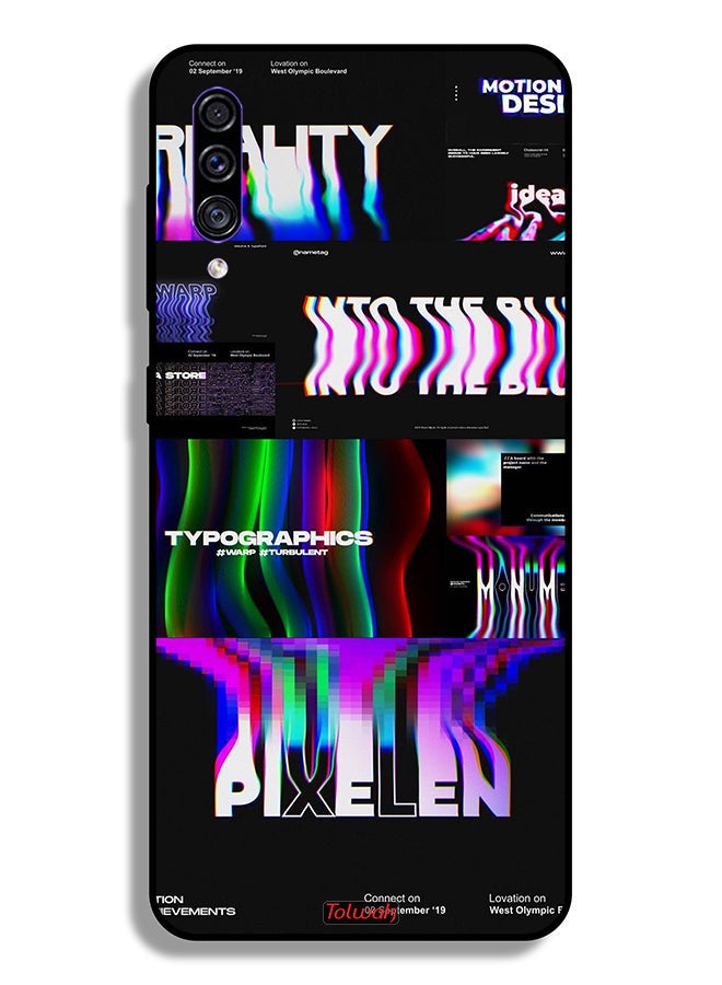 Tolwak Samsung Galaxy A50s Protective Case Cover Motion Design - Image 1