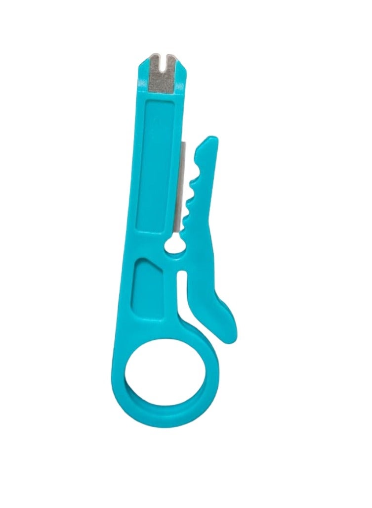 Total TMPC4468P Modular Plug Crimper – 3-in-1 Network & Telephone Tool, 4P/6P/8P, 8-Inch - Image 3