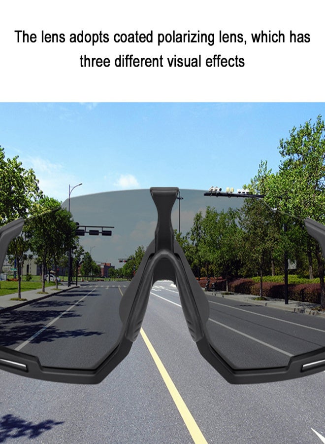 Giyo Cycling Glasses Windproof Polarizing Glasses Outdoor Sports For Men And Women Running Eyeglasses Bicycle Equipment Outdoor Cycling Sunglasses Sports Road Mountain Bicycle Glasses - Image 5