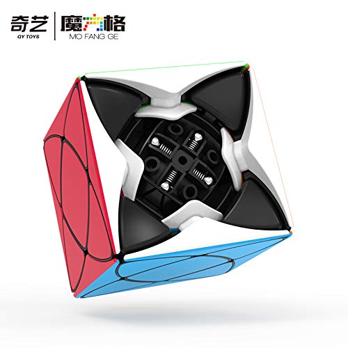 Cuberspeed QY Toys Super Ivy Cube stickereless Skewb Cube Puzzles Eitan Ivy Leaf Cube - Image 2
