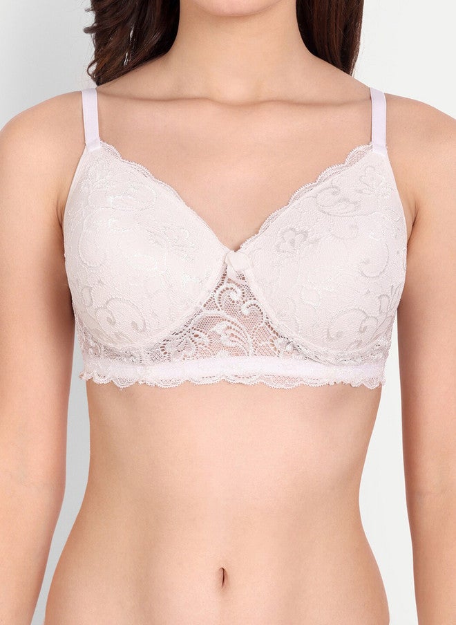 FIMS حزمة من 2 حمالات صدر سريعة الجفاف مزينة بالدانتيل - أزرق - Image 5