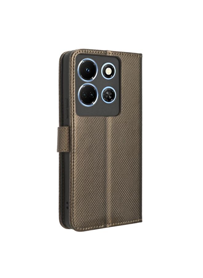 Zaboon Case For Infinix Note 30 5G Diamond Texture Leather Phone Case - Image 3