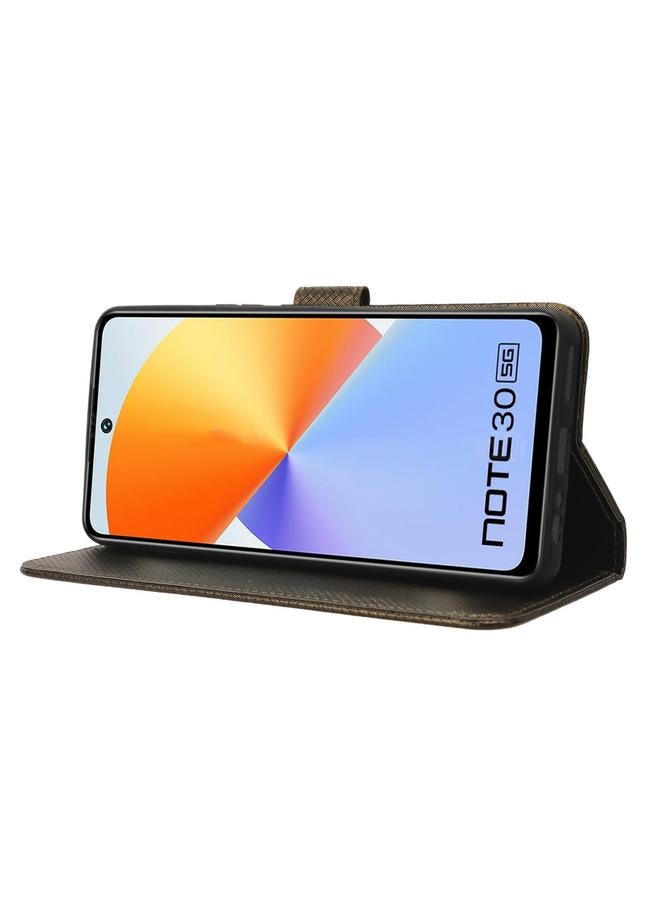 Zaboon Case For Infinix Note 30 5G Diamond Texture Leather Phone Case - Image 5