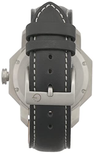 Gevril Men's Canal St Automatic Watch, Genuine Leather Strap - Image 2
