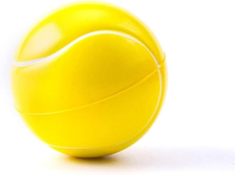 Mini Rubber Bouncy Tennis Ball, 3+ Years, Yellow Plastic, 3.8 cm