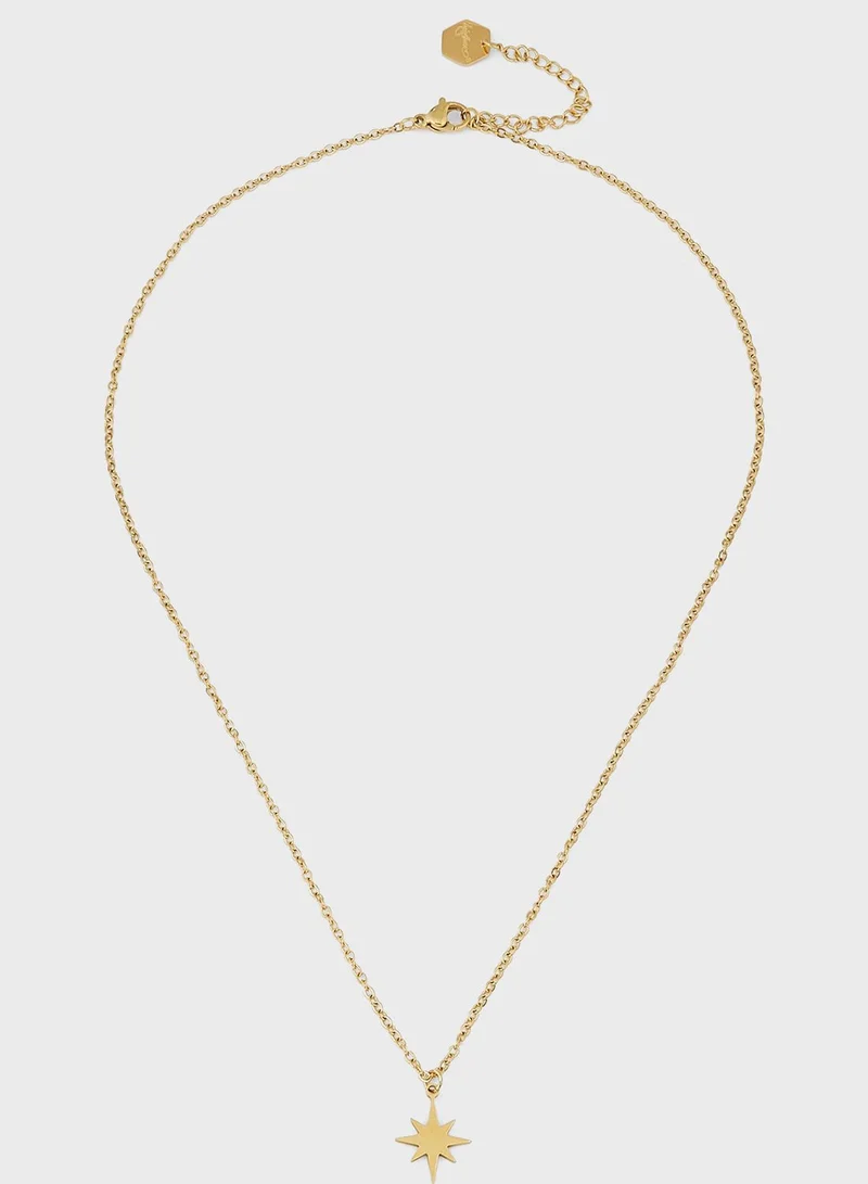 Lady Mauve DARA STAR POINTED FINE NECKLACE