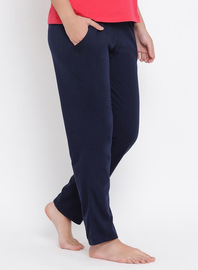 Clovia Solid Straight Pyjama with Elastic Waistband - Image 4