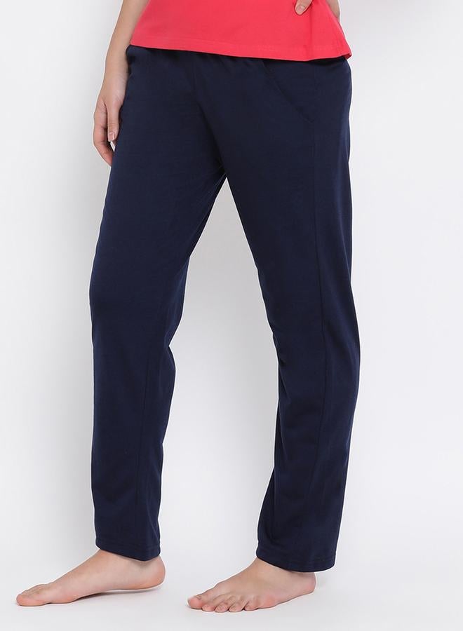 Clovia Solid Straight Pyjama with Elastic Waistband - Image 3