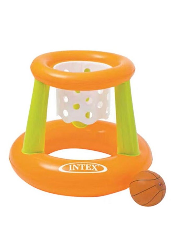 INTEX - Floating rubber basketball ball 67x55 cm - Image 1