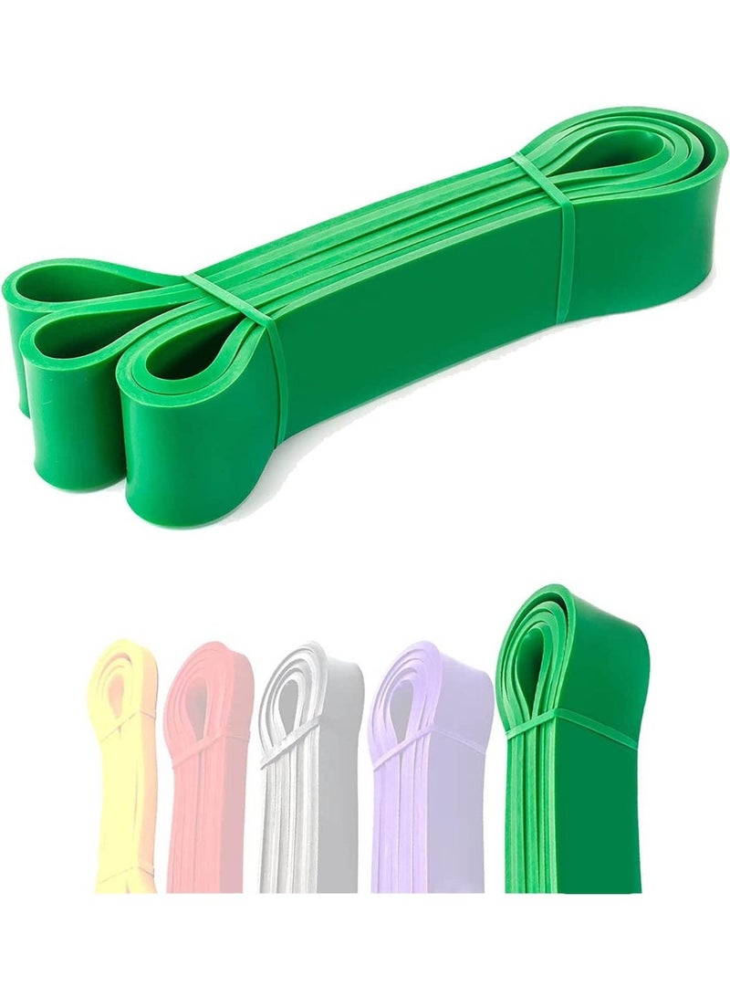 Powerband - Resistance Bands for Exercise - Elastic Band for Pull-ups, Fitness, and Strength Training - Green - Image 1