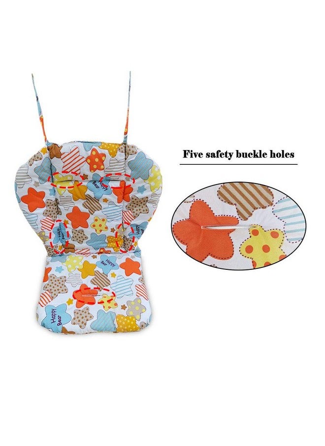 High Chair Pad, Baby/highchair/seat Cushion/Breathable Seat Pad，Comfortable and Soft, Suitable for The High Chair and Stroller in The Picture(Colored Stars Pattern) - pzsku/Z8B6E78B62FA03A68208DZ/45/_/1737031172/e7c6f848-429c-4354-8ba8-67ad49007b32