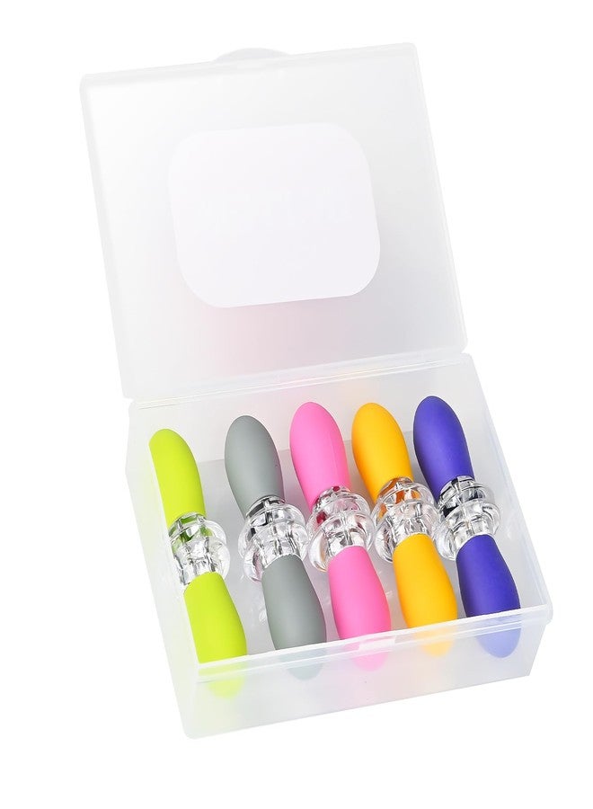 WELLFAR Corn on the Cob Holders Set with Interlocking Design & Storage Case, Silicone Handles + Stainless Steel Pins | Corn Cob Holders for BBQ, Picnics, Dishwasher Safe & Non-Slip Corn Skewers & Sticks. - Image 1
