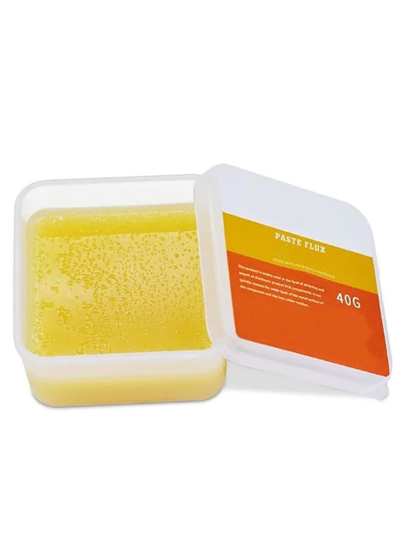 Rubik - Rosin Flux Solder Paste 40g for Soldering Rework, PCB Repair, and BGA Welding - Image 1