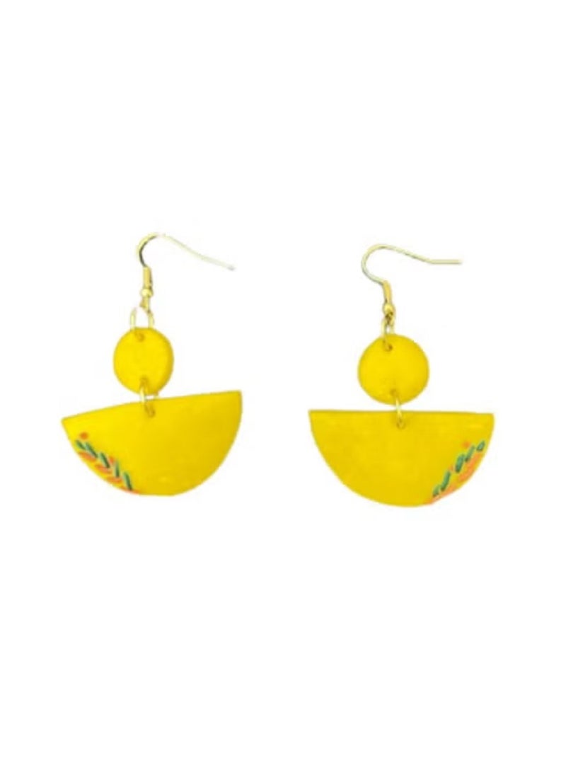 Handmade Lightweight Earrings for Women of Polymer clay - Image 1