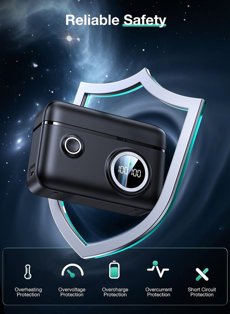 NP-FW50 Dual Camera Battery PD 18W Fast Charger, Compatible with Sony Alpha A6000, A6500, A7, A7 II, A7S I, Smart Digital Display, Magnetic Snap Cover (Dual Ports NP-FW50) - Image 4