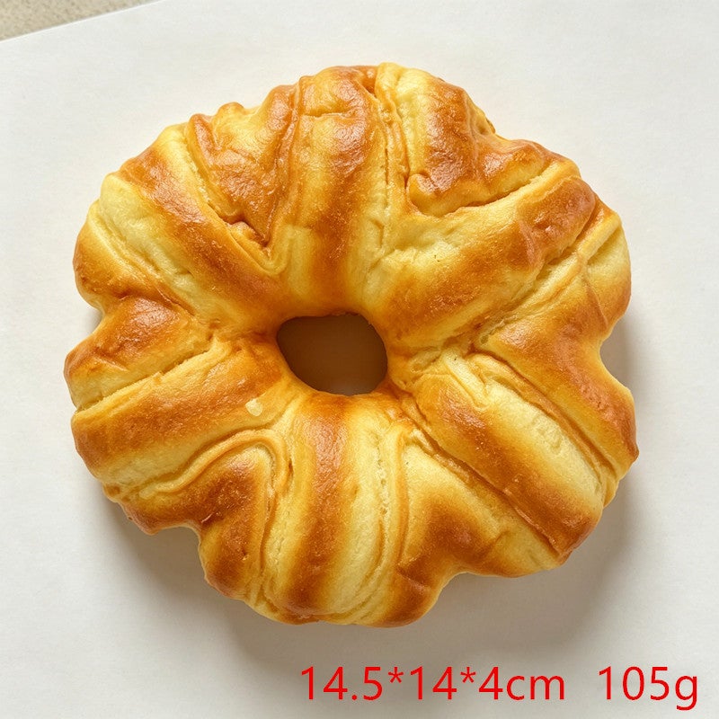 New long baguette pu slow rebound pinch fun creative artificial bread decompression toy factory direct hair - Image 1