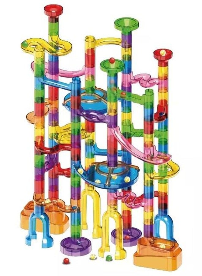 MaxTronic Marble Run, 150 Pcs Marble Maze Race Building Blocks Toy Game & STEM Learning Toys Christmas Birthday Gift for Kids Aged 3-12 - Image 5