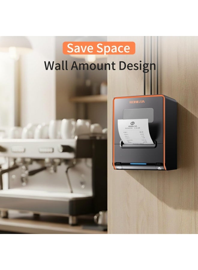 Rongta RP332 80mm Direct Thermal POS Receipt Printer with Auto Cutter, USB Serial Ethernet Interface - Image 4