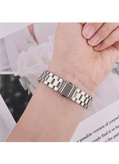 Techmaster Xiaomi Mi Band 8 Compatible Stainless Steel Steel Band Strap  - Image 3