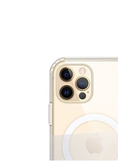 Recci Cover iPhone 12 Pro Max, transparent, wireless charging and protection for the mobile camera with a thick frame, waterproof, fingerprint-resistant and fall-resistant  - Image 4