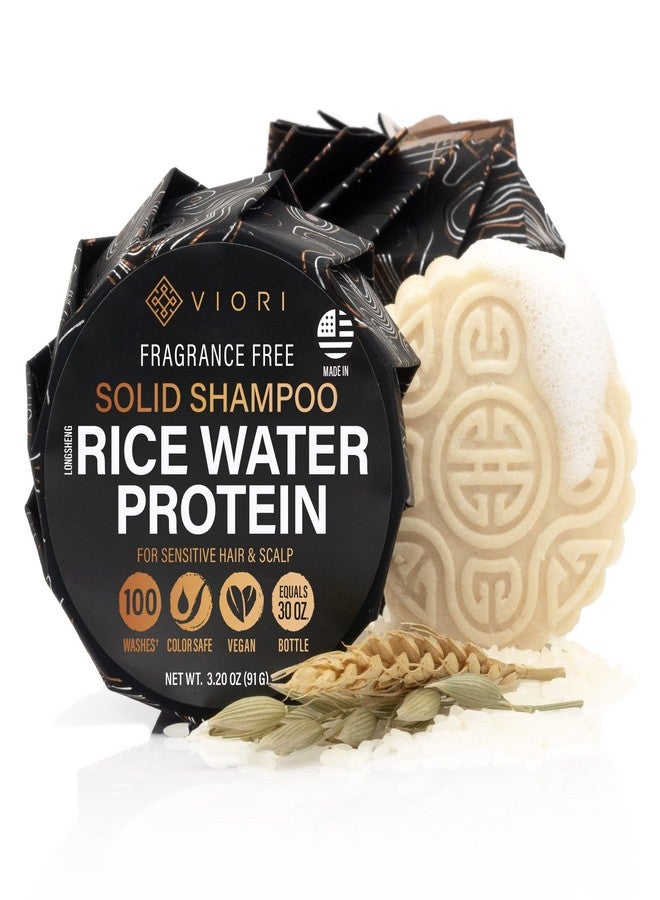 Viori Native Essence Shampoo Bar Made with Rice Water - Handcrafted All Natural Shampoo Bars - Sulfate Free - Image 1