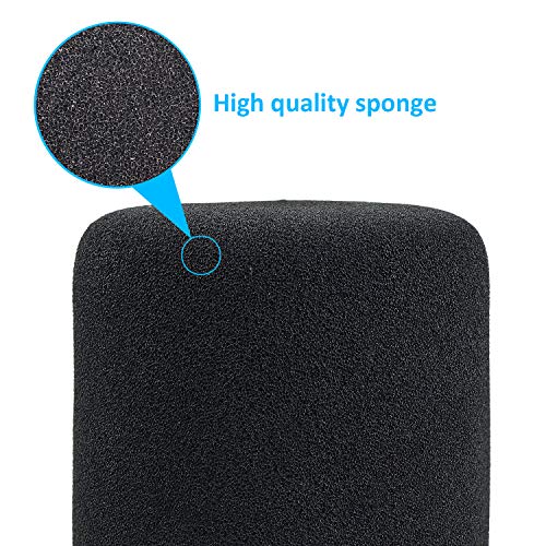 SUNMON Foam Mic Windscreen, Pop Filter Wind Cover fits MXL 770 MXL 990 Condenser Cardioid Microphone - Image 5