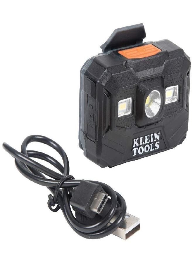 Klein Tools Klein Tools 56062 Rechargeable LED Headlamp / Worklight for Klein Hardhats, 300 Lumens, All-Day Runtime, 3 Modes, for Work and Outdoors  - Image 1