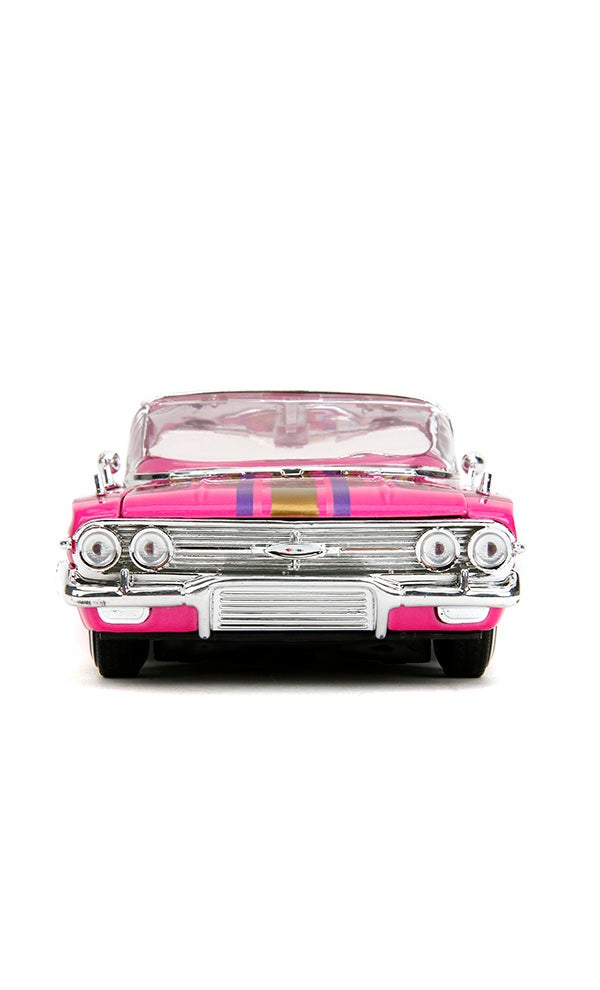 JADA Pink Slips 1:24 - 1960 Chevrolet Impala, Die-Cast Car with Base, Toys for Kids and Adults - Image 3