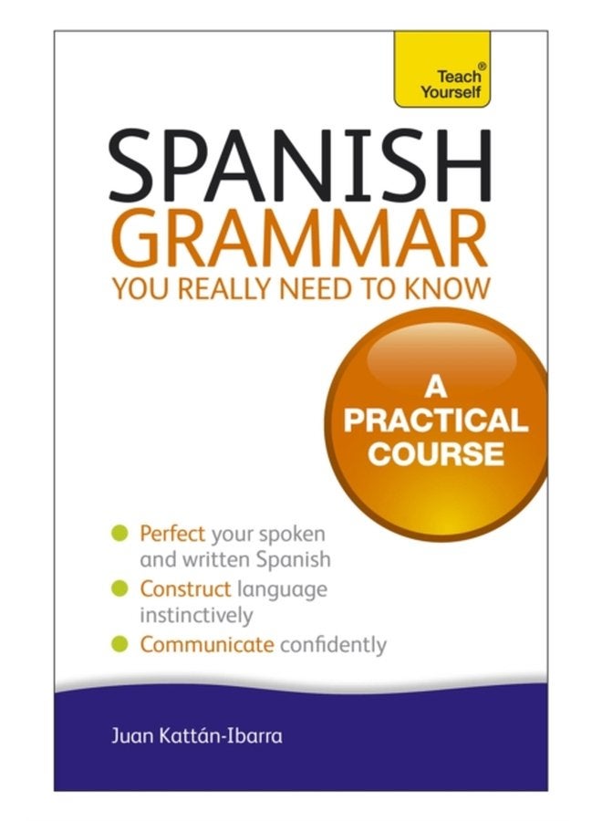 Spanish Grammar You Really Need To Know Teach Yourself - Paperback