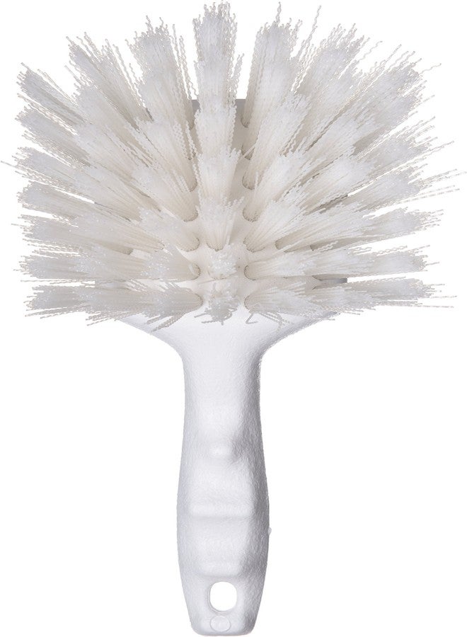 SPARTA 4054102 Utility Scrub Brush, 8" x 3", White - Image 2