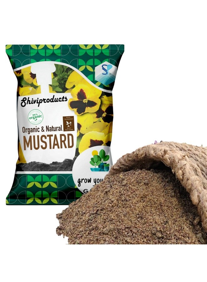 Shiviproducts مجموعة مسحوق الخردل ومسحوق النيم من شيفي (1 كجم + 900 جرام) - عبوة من 2 | أسمدة عضوية للنباتات في حديقة المنزل - Image 3